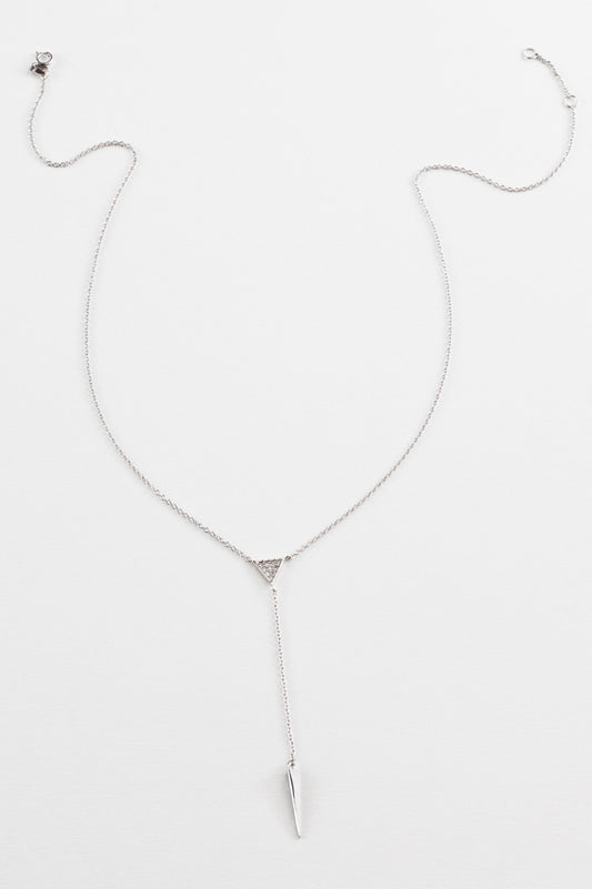 Spike Lariat Necklace
