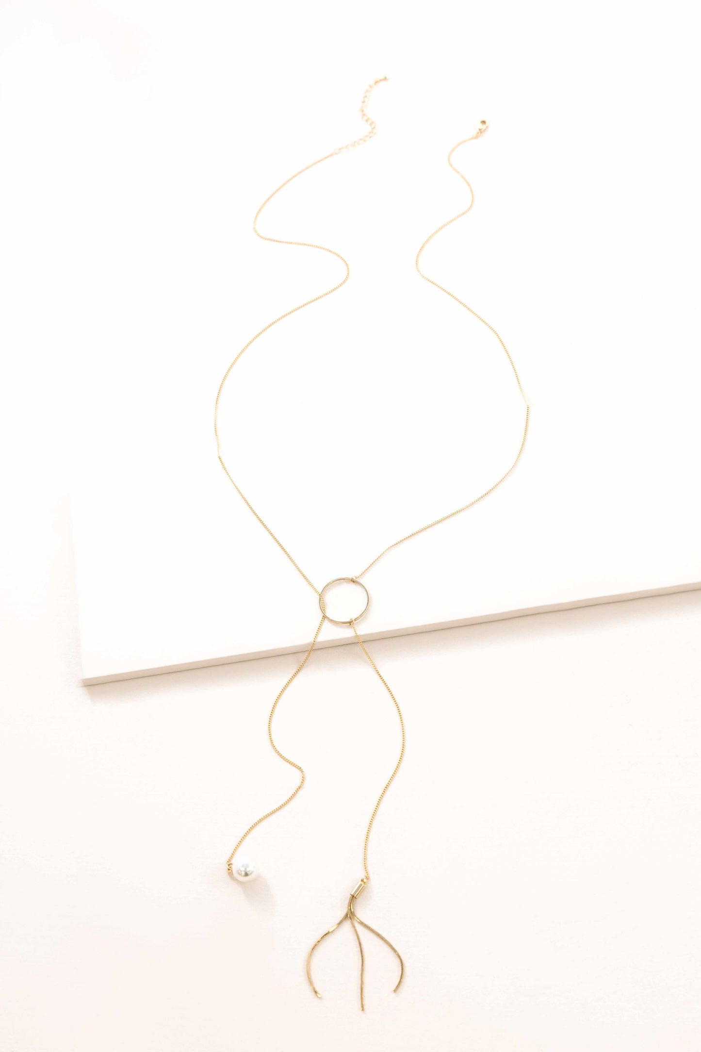 Solia Lariat Necklace