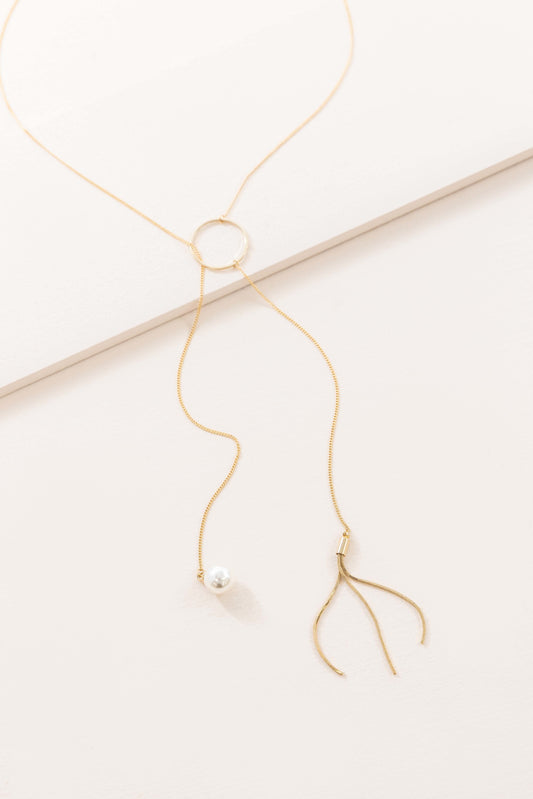 Solia Lariat Necklace