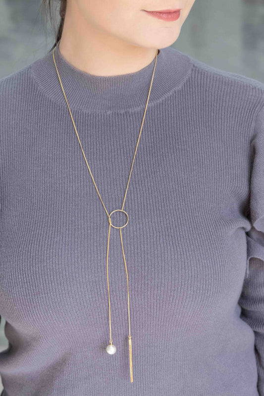 Solia Lariat Necklace