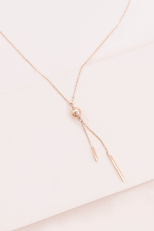 Sora Necklace | Rose Gold (14K)