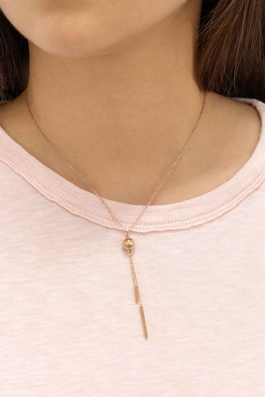 Sora Necklace | Rose Gold (14K)