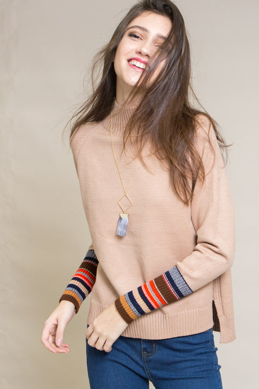 Rift Tassel Necklace | Gray