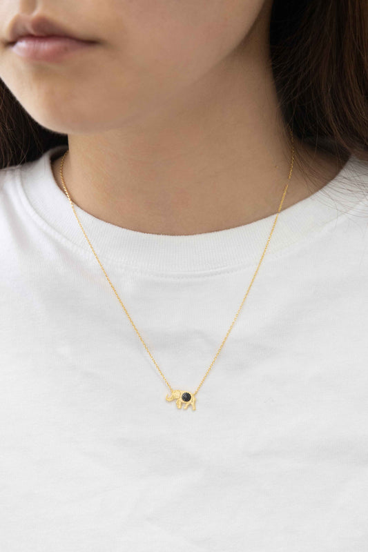Elephant Stone Necklace