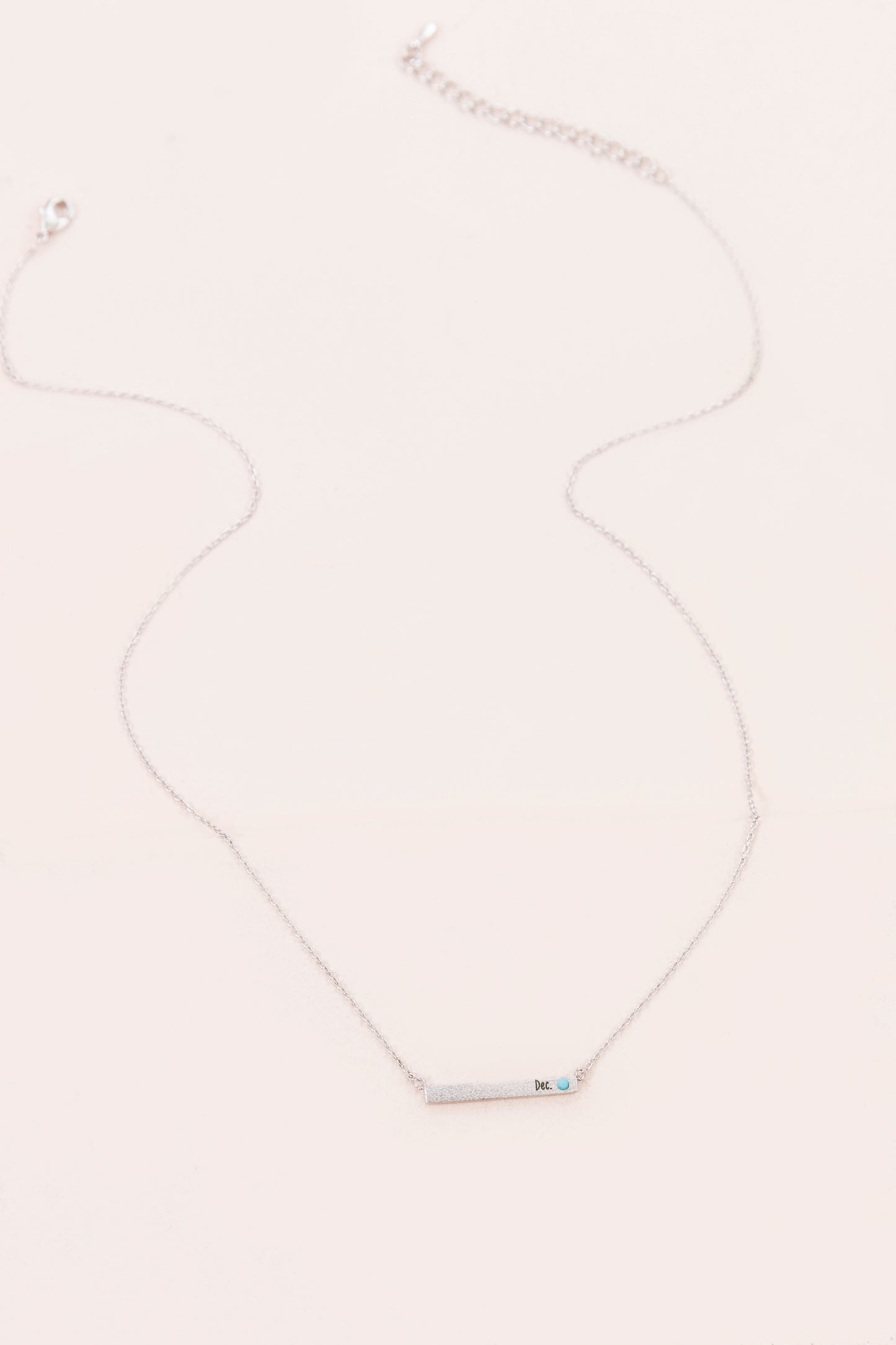 Birthstone Bar Necklace