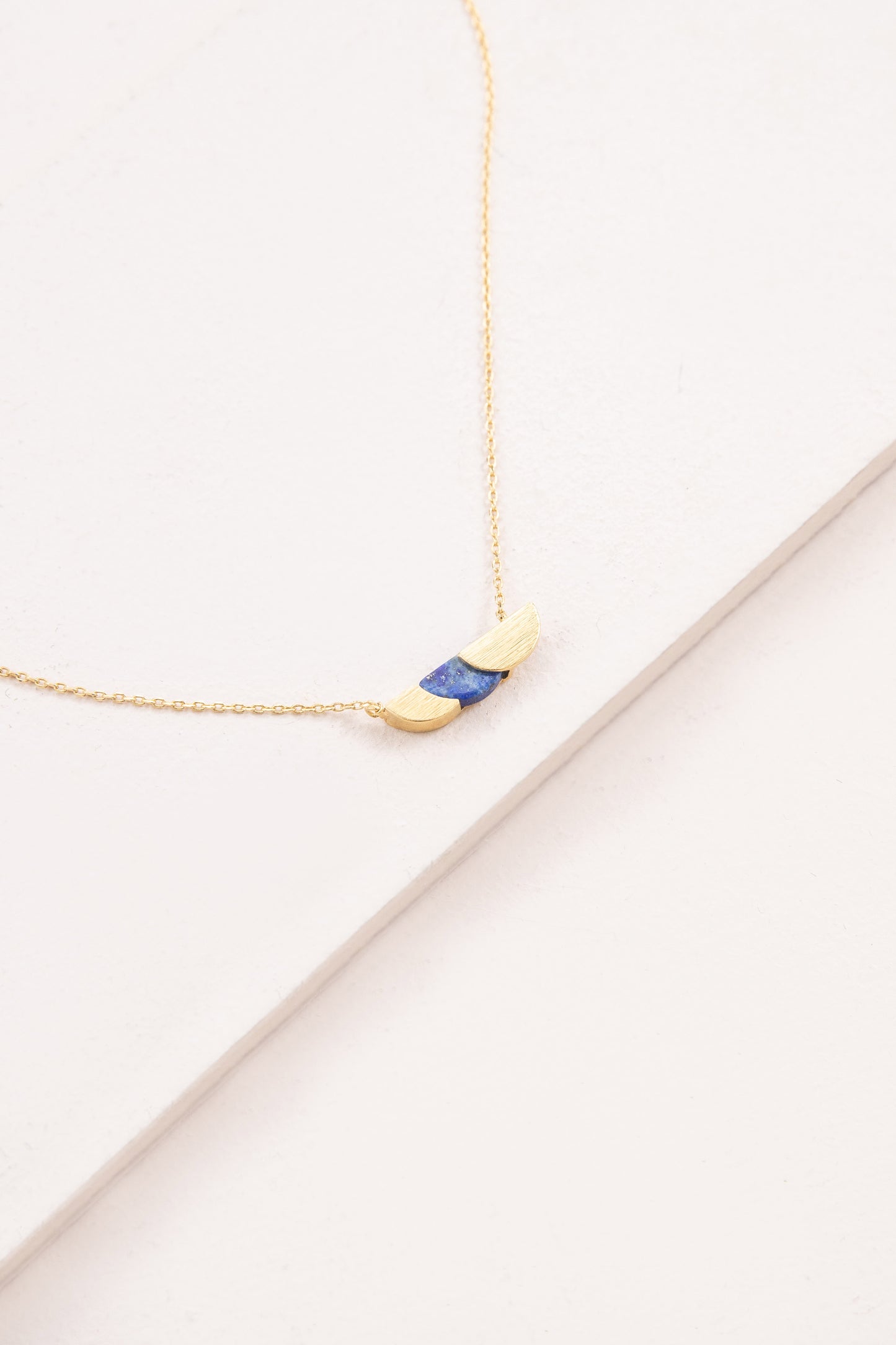 Lunar Eclipse Stone Necklace