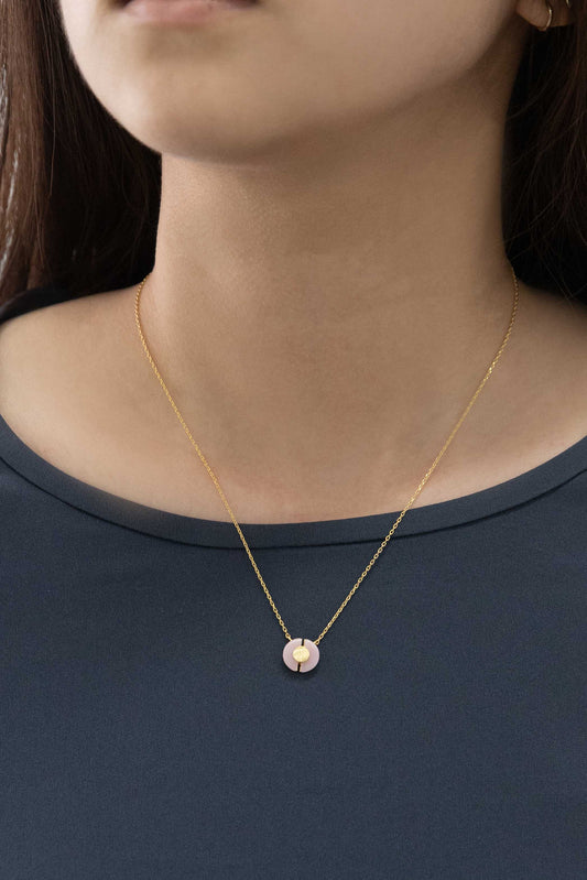 Shield Stone Necklace