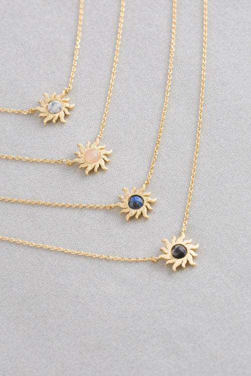 Aztec Sun Stone Necklace