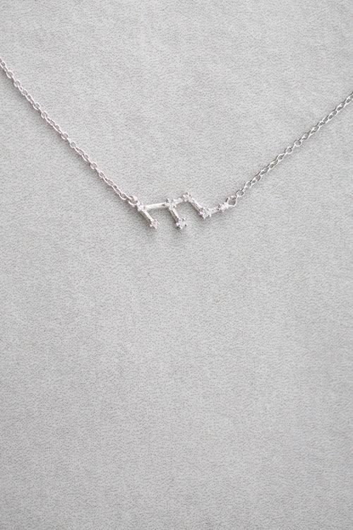 Aquarius Sterling Silver Necklace