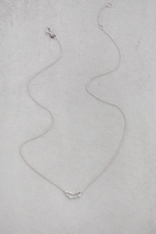 Capricorn Sterling Silver Necklace