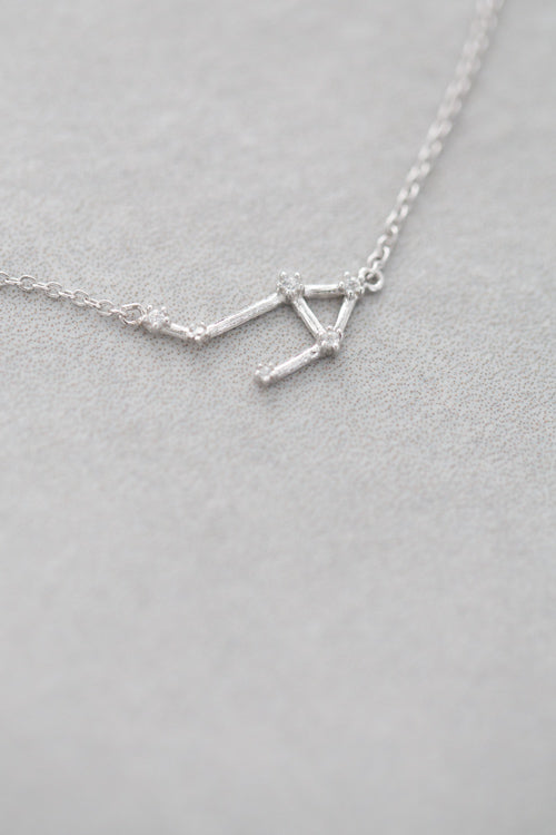 Libra Sterling Silver Necklace
