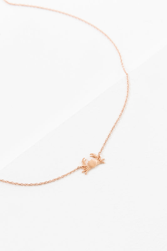 Maryland Crab Necklace (18K & 24K Gold)