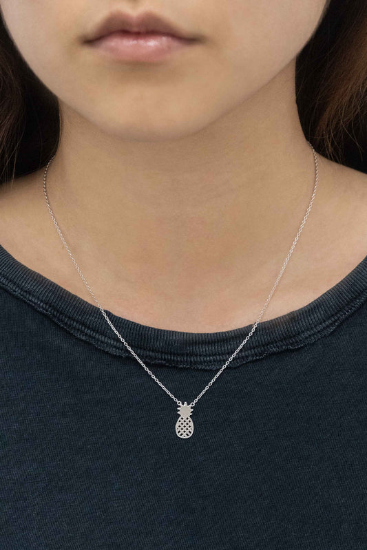 Pineapple Necklace (18K & 24K Gold)