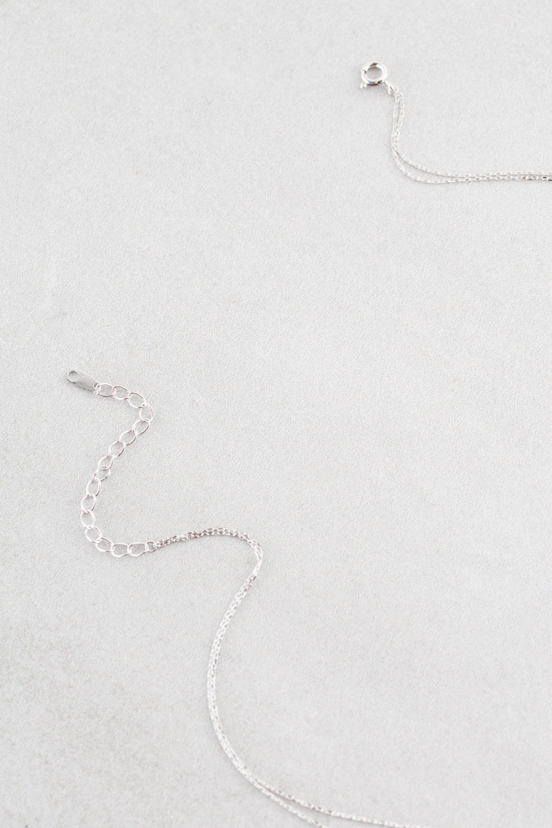 Double Up Layered Necklace (sterl.)