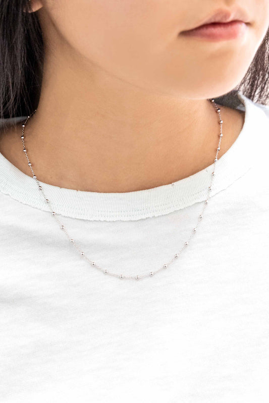 Mina Necklace | Silver (sterl.)