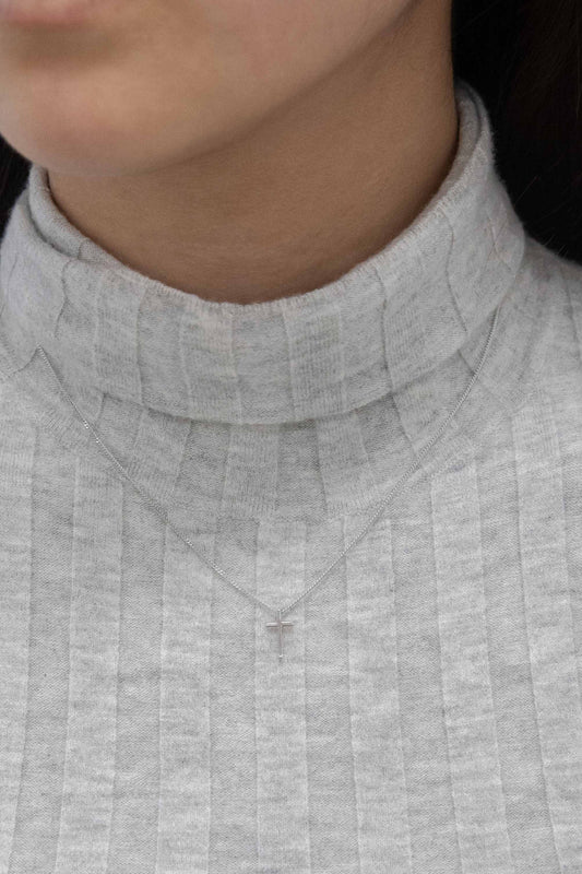 Cross Necklace | Silver (sterl.)