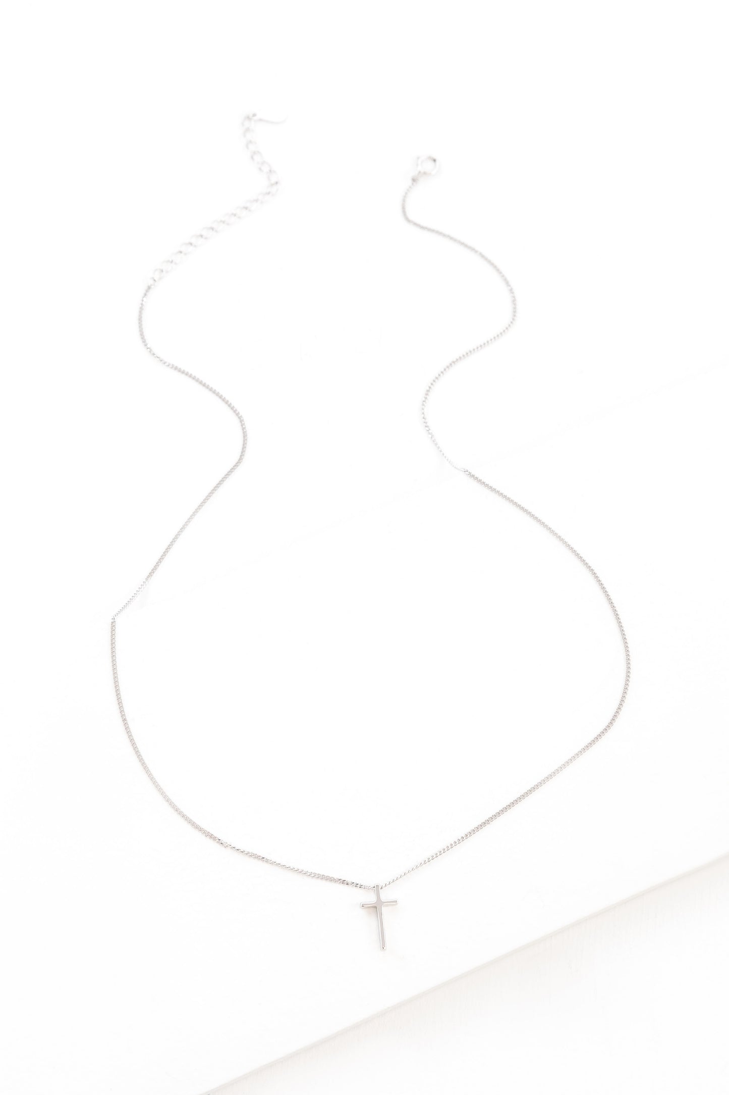 Cross Necklace | Silver (sterl.)