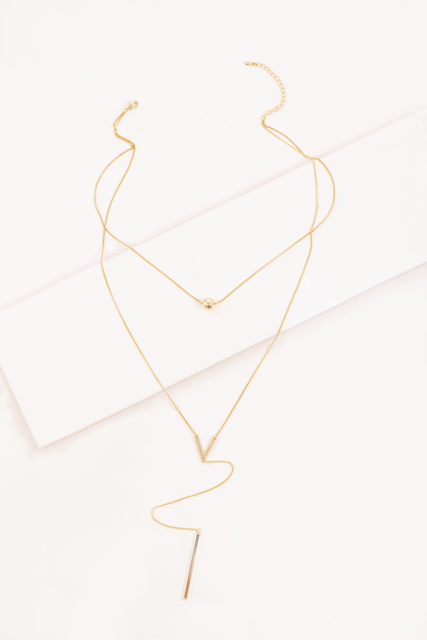 Aries Layered Y-Necklace