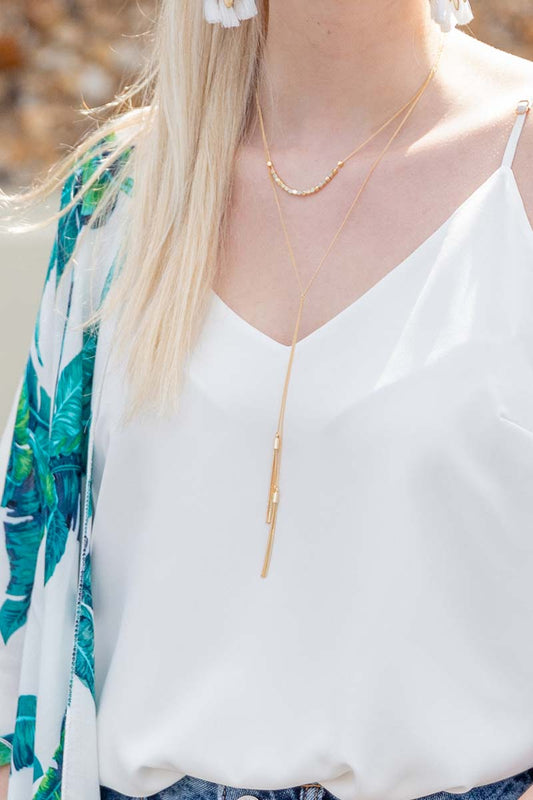 Hensley Layered Y-Necklace
