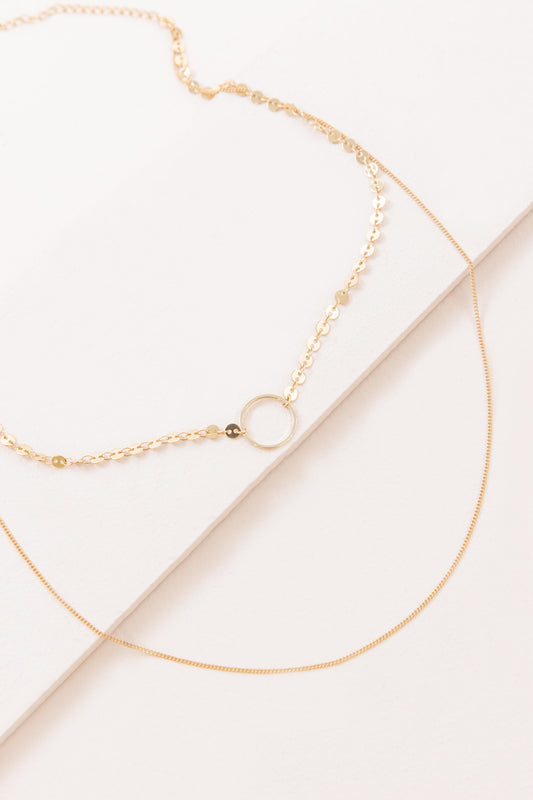 Midori Choker Layered Necklace