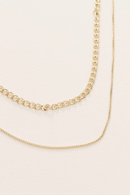 Through Thick and Thin Necklace (14K)