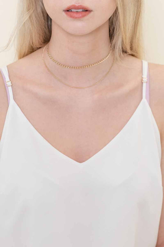 Through Thick and Thin Necklace (14K)