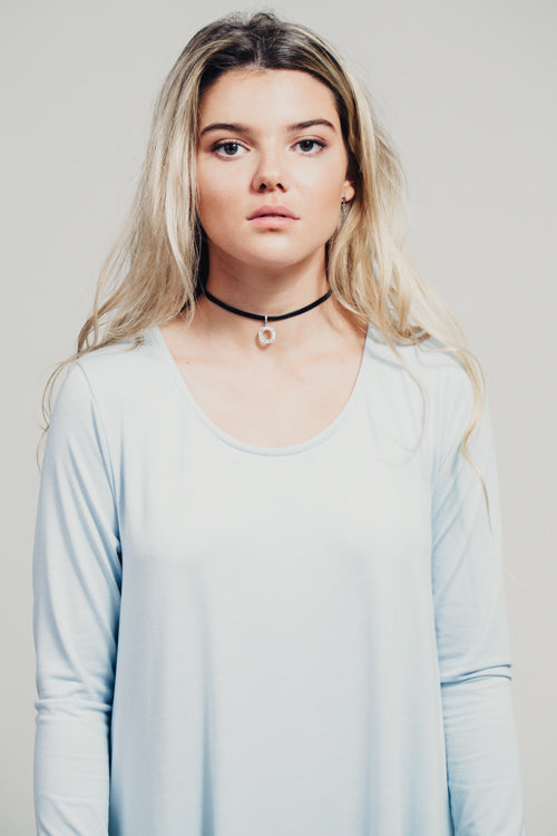 Sterling Silver | Disc Choker