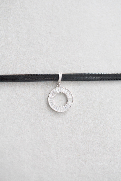 Sterling Silver | Disc Choker