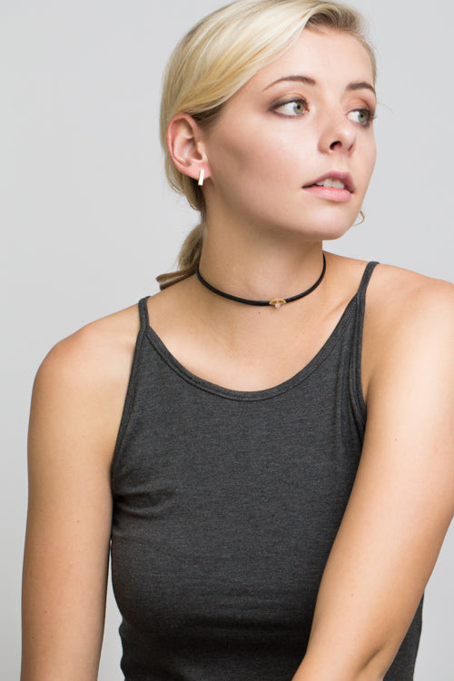 Leather Choker | Cairo