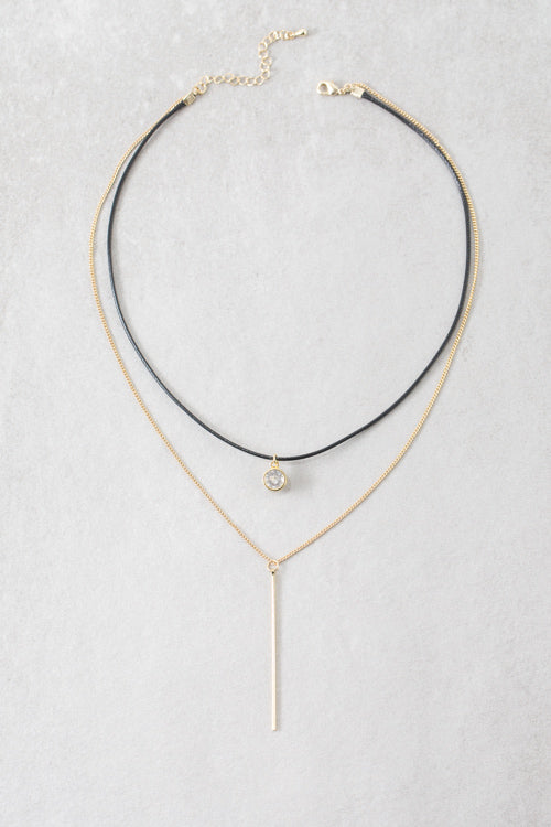 Incognito Choker | Crystal (24K)