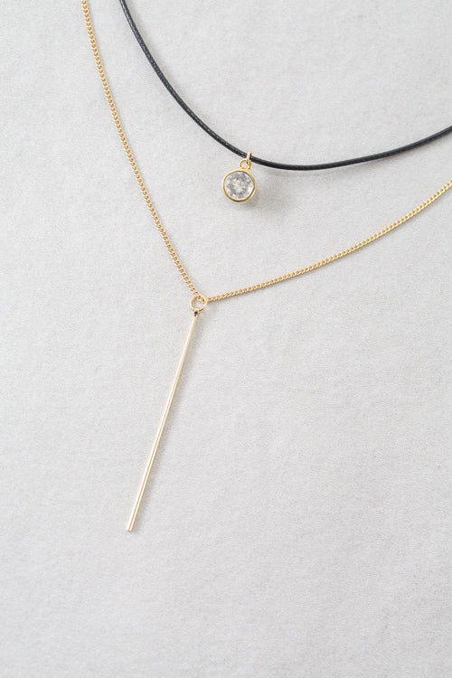 Incognito Choker | Crystal (24K)