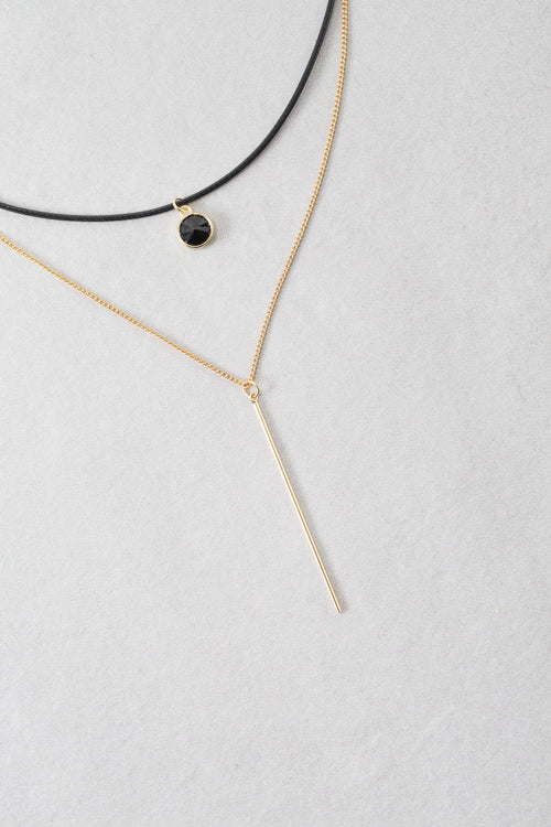 Incognito Choker | Black (24K)