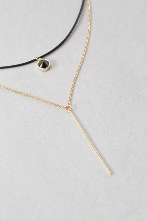 Incognito Choker | Black (24K)