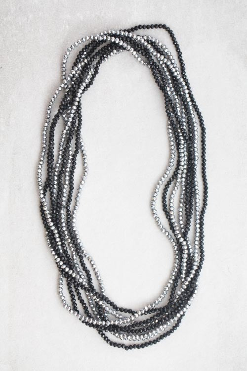 Layered Bead Necklace | Blacklist