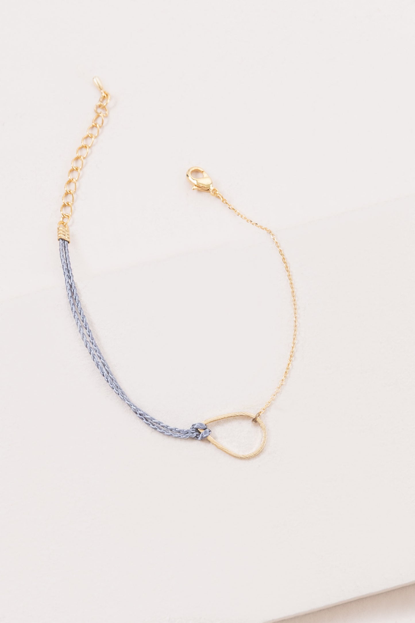 Tear Rope Charm Bracelet