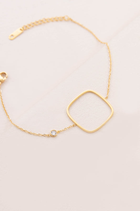 Fearless Square Bracelet (18K)