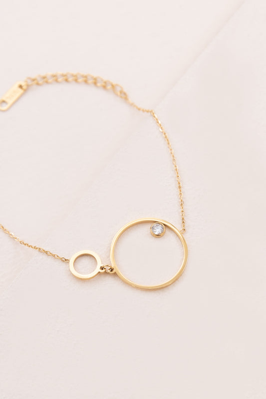 Come Around Stone Bracelet (18K)