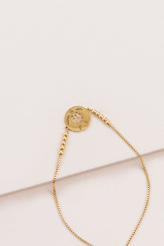 Sea Life Bolo Bracelet (18K)