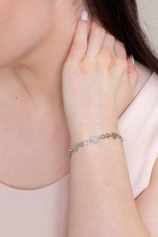 Take Heart Bracelet | Silver