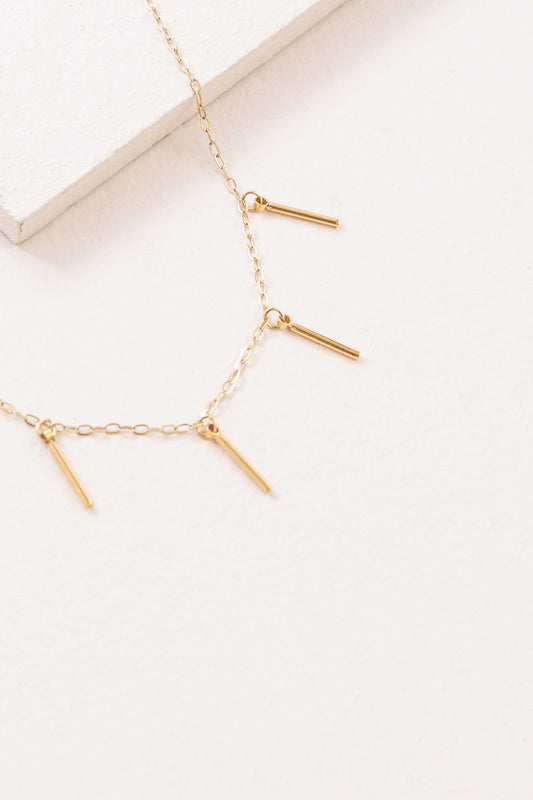 Golden Tassel Bracelet (14K)
