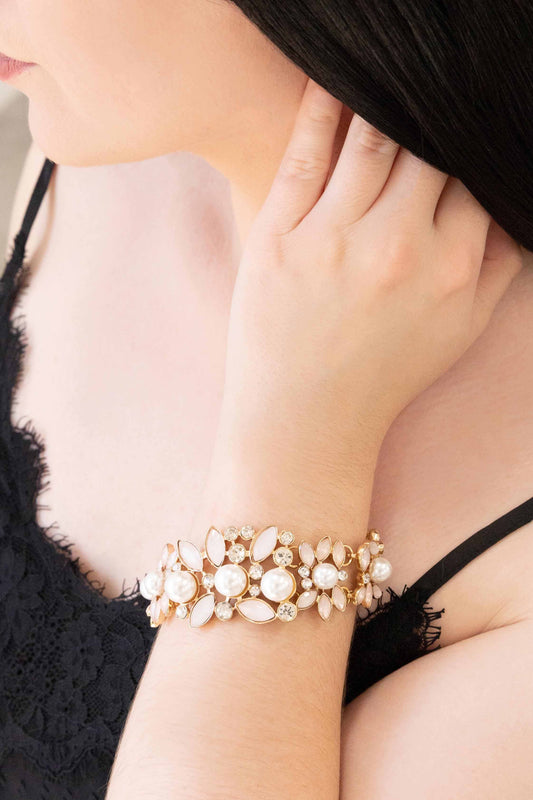 Blush Bouquet Bracelet