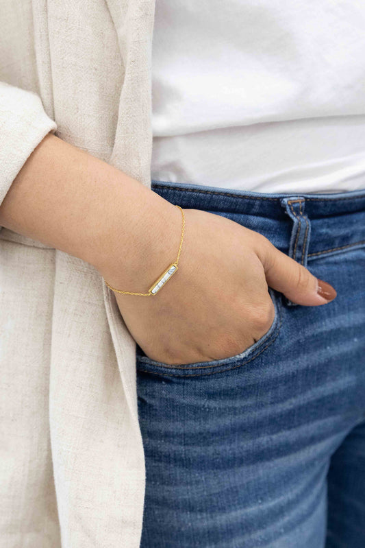 Marble Bar Bracelet