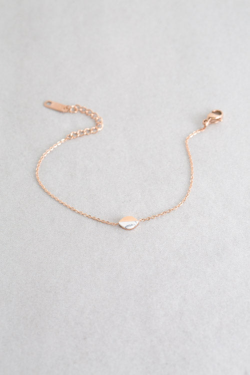 Elliptic Stone Bracelet