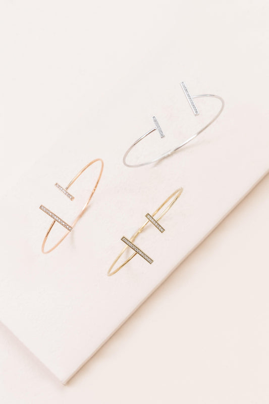 Kelsie Bar Cuff Bracelet