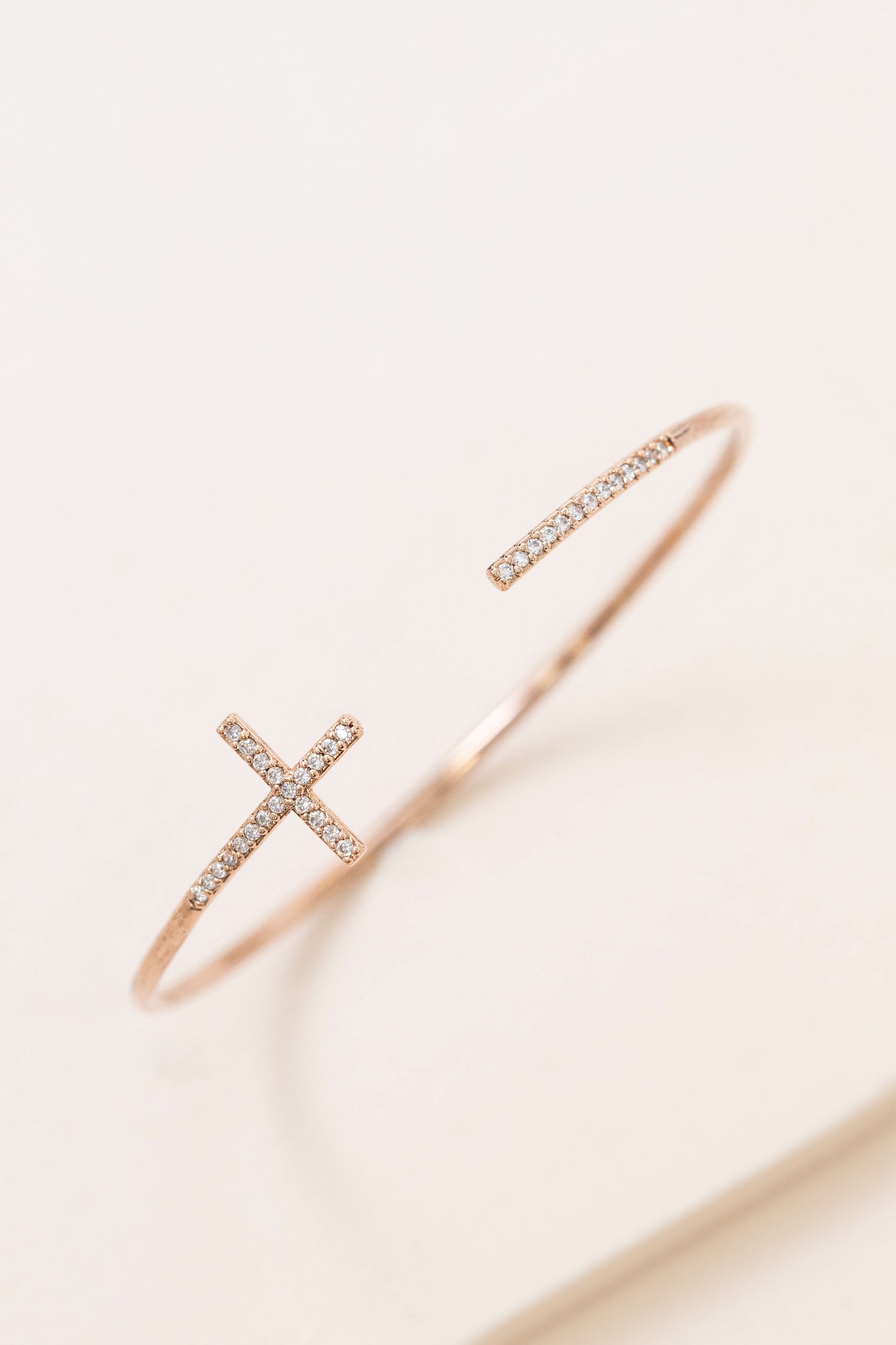 Cross Cuff Bracelet