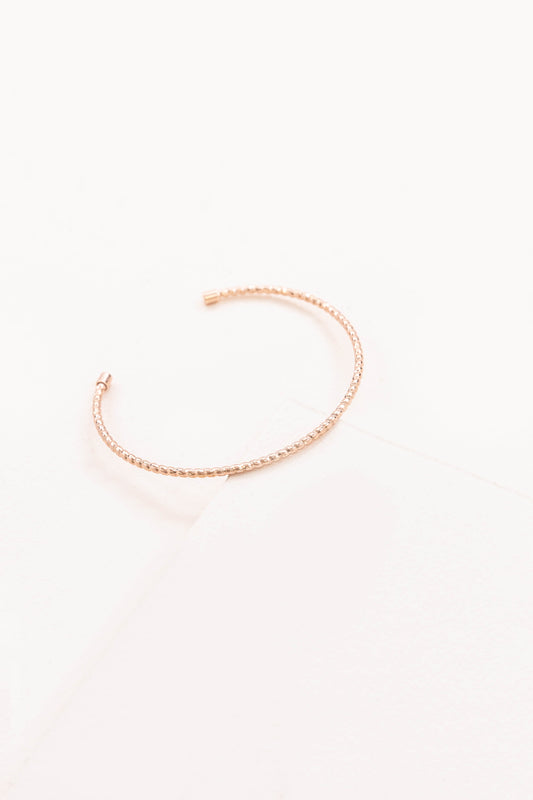 Learn The Ropes Cuff Bracelet