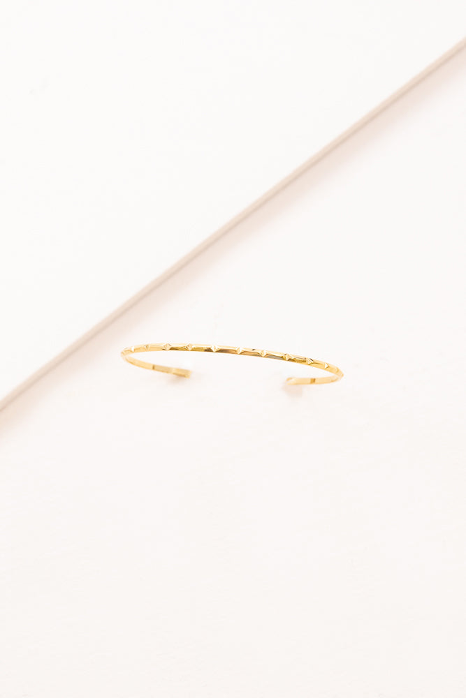 Stay Classy Cuff Bracelet | Gold (14K)