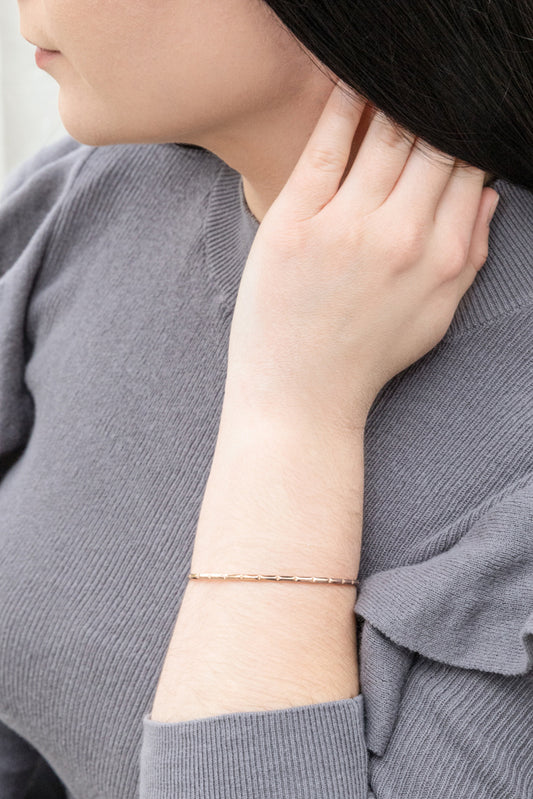Stay Classy Cuff Bracelet | Rose Gold (14K)