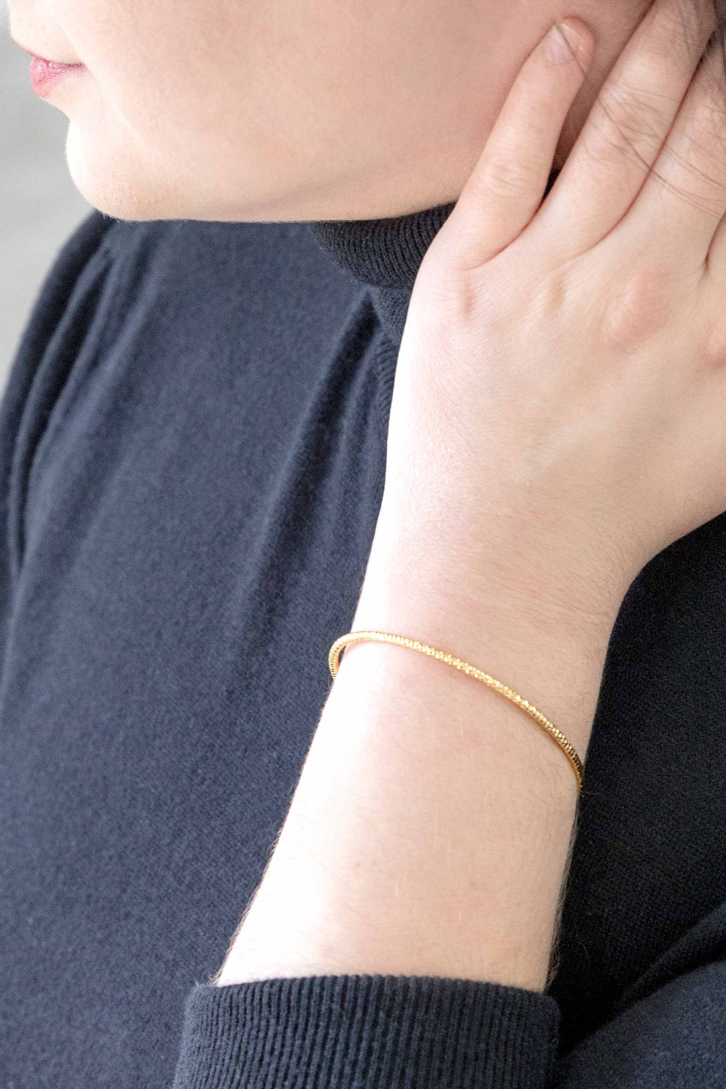 Ceres Cuff Bracelet | Gold (14K)