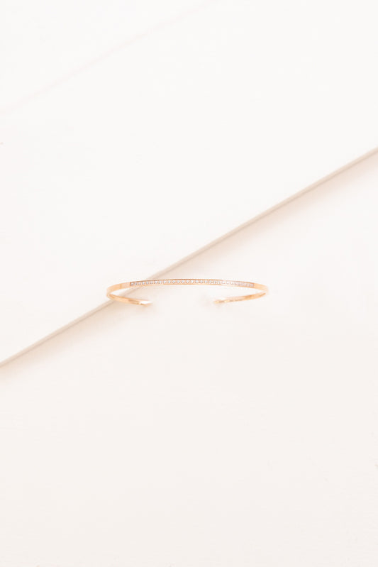 Soul Seeker Cuff Bracelet | Rose Gold (14K)